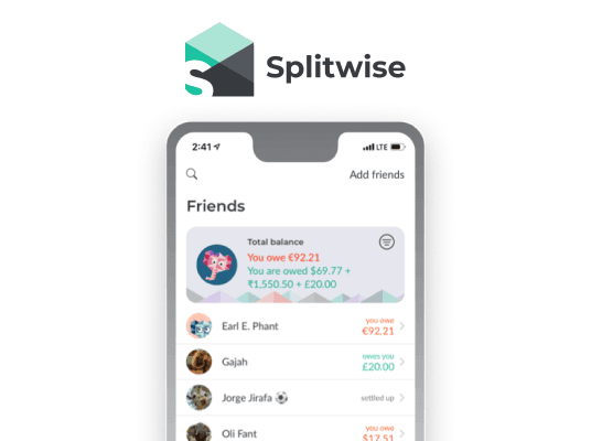 Splitwise - Competitor Image